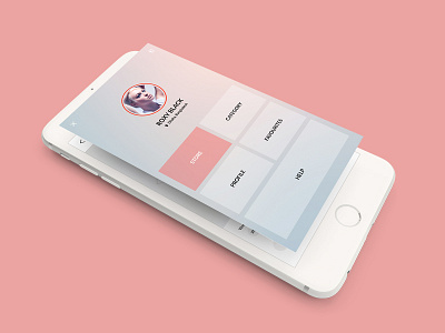 Apps Screen android app design application apps ios ios ui profile ui design ux design