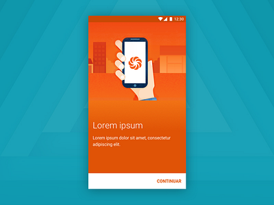 Material design: illustration style illustration materialdesign