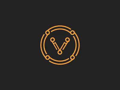 V branding letter letter mark logo logo design minimal monogram simple