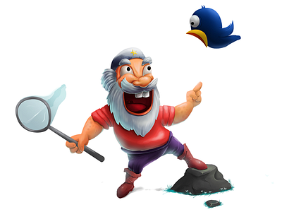 Haloho character design digital draw illustration paint select