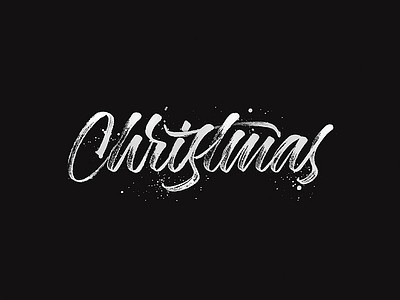 Merry Christmas brushtype calligraphy handlettering handmade handmadetype lettering logotype maker sketch tombow