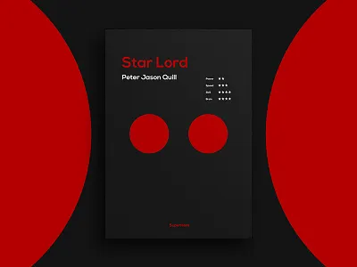 Marvel Superhero Abillity Minimalist Poster abillity marvel minimalist poster superhero