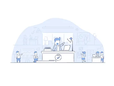 Teamwork computer documentation folder icon illustration line puzzle team teamwork vector