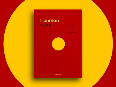 Marvel Superhero Abillity Minimalist Poster abillity marvel minimalist poster superhero