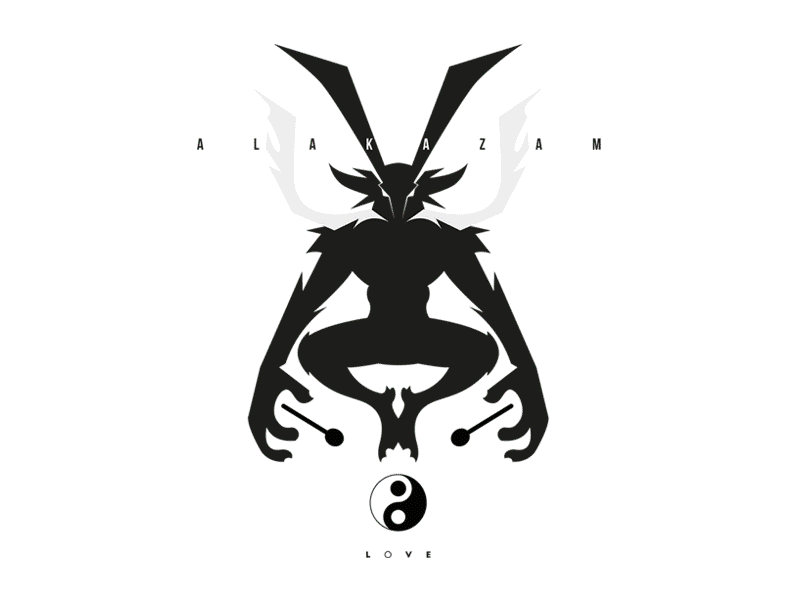 Alakazam Pokémon artwork alakazam pokémon yin yang