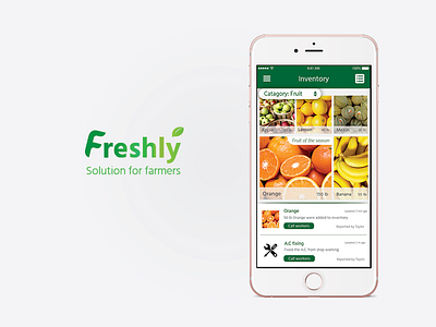 Freshly app design automotive ui uxui