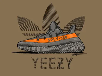Shot Yeezy 350 v2 Beluga X Melonkicks adidas boost digitallillustration illustration yeezy yeezy350