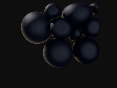 Softbody Experiments animation c4d cinema4d inflatable made my day softbody spheres