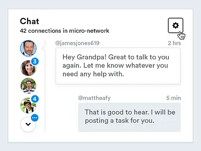 Let's Chat chat forums message micro network offline online settings support thread time