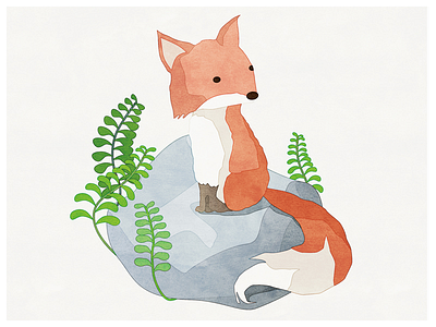 Animal Poster animal fox poster