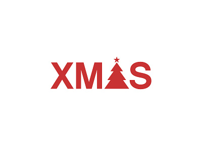 Merry Xmas! brand idea logo minimal simple type typography verbicon wordmark