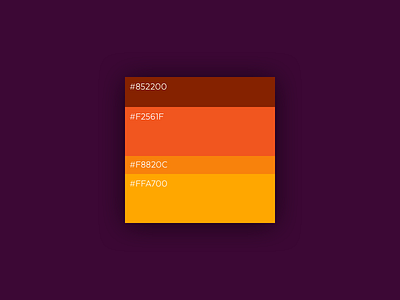 Summer Color color colors hot palette scheme summer sun