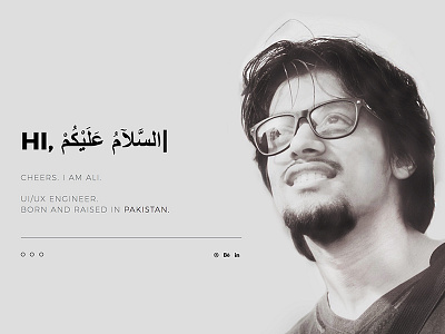 New Personal Website ✌️ interface personal portfolio ui website