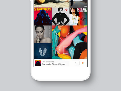 Covers Player app covers ios music next song player search