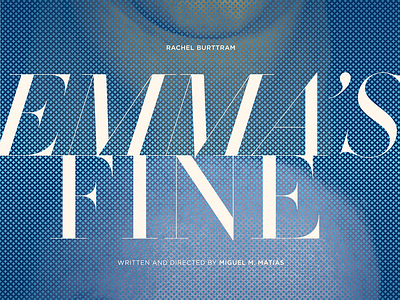 Poster Design (Detail) didot emmas fine graphic design movie poster poster design tangible matter typography