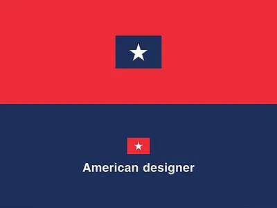 American Designer branding identity logo mark