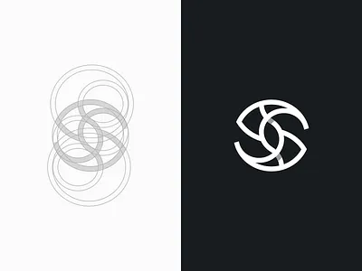 S monogram alphabet brand grid lettermark logo mark minimal monogram s s logo s symbol