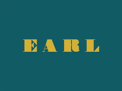 The Earl pt. 2 branding coffee concept design edinburgh flat food lettering logo logotype type typography