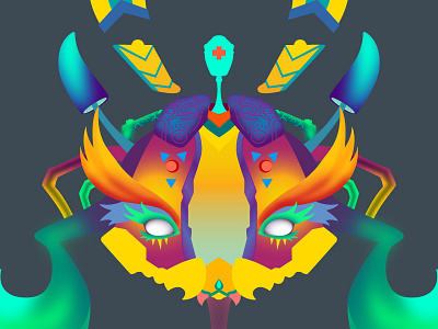 Medic bot- WIP character color flat graphic illustration progress summer vector wip work