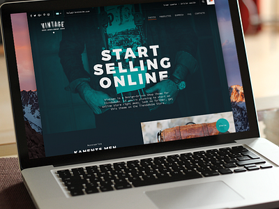 Ecommerce theme coming soon cart ecommerce sales theme ui ux webdesign