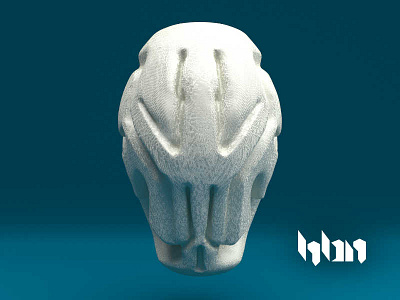Skull Helmet 3d helmet mask sculpture skull
