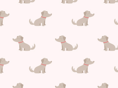 Small Dog Pattern character custom design graphic design illustration pattern pattern play surface design vector