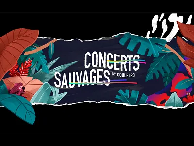 Concert Sauvages version 01 frog jungle plants snake wildlife