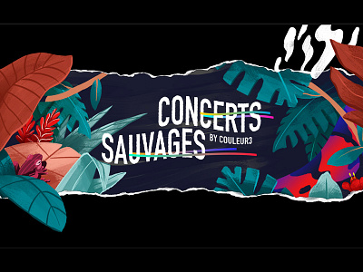 Concert Sauvages version 01 frog jungle plants snake wildlife