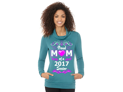 Proud Mom Of A 2017 Senior T-Shirt clothing funny mom t shirts mom mom shirts mom t shirt mummy proud mom 2017 proud mom t shirts senior mom t shirt