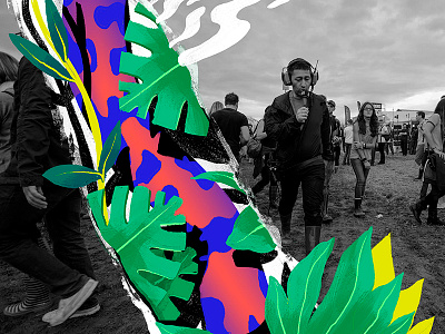 Concert Sauvages version 03 frog jungle plants sausages sauvages snake wildlife