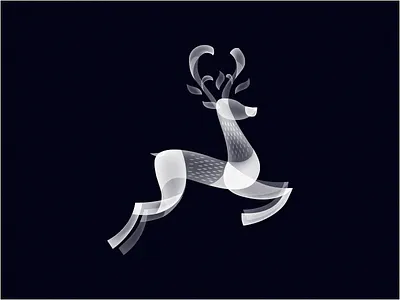 Silver Light1 fantasy light magic overlay reindeer winter