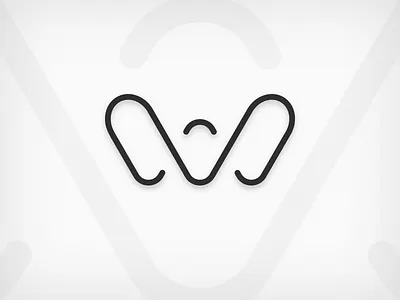 Wave Logo logo shape symbol vector w wave