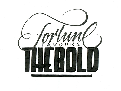 Fortune calligraphy freehand handwriting handwritten kaligrafia lettering liternictwo litery powerscripts script typografia typography