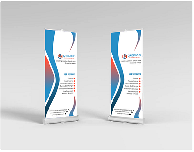 Roll Up Banner Design branding design rollupbanner graphic design