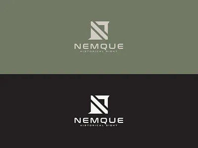 NEMQUE - HISTORICAL SIGHT brand identity branding business logo design flat logo graphic design illustration logo professional logo