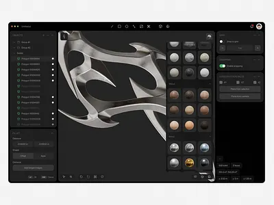 3D editor 3d editor app ui