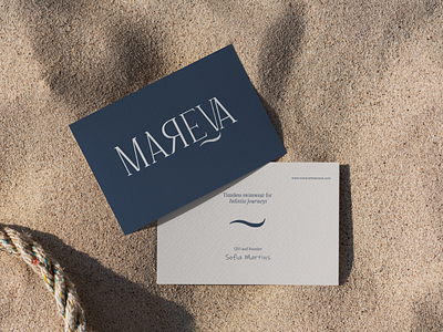 Business Card design - Swimwear brand branding branding design design digitalmarketing graphic design label design logo