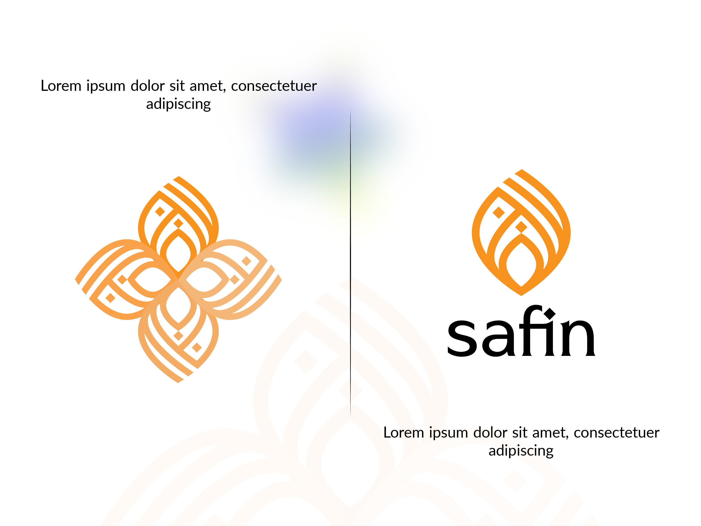 Example of L UX Ury Logo