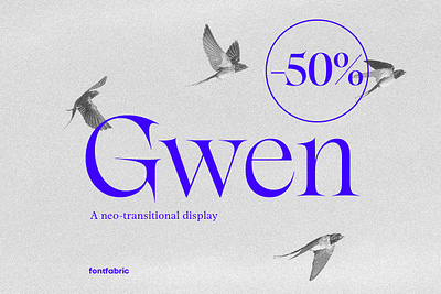 Gwen Font casual clean cyrillic decorative elegant garalde gwen font heading high contrast identity legible ligatures publishing serif serif text sophisticated true italics variable versatile