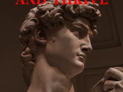 Look Up And Thrive # PROJAQK brand branding design graphic design logo poster visual identity