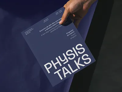 Physis Talks - A New Concept of Medical Events book booklet brand design branding design digital design graphic design logo visual identity