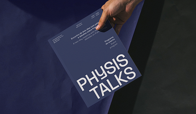 Physis Talks - A New Concept of Medical Events book booklet brand design branding design digital design graphic design logo visual identity