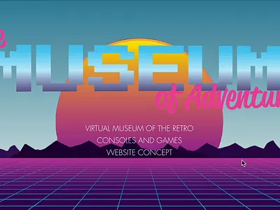 The Museum of Adventures animations css graphic design scroll animations velo web design wix wix studio