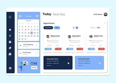 Project Management Dashboard UI branding dashboarddesign designinspiration dribbbleshots minimaldesign projectmanagement ui uiux webapp