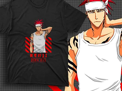 Renji Abarai Designs anime anime design anime designs anime tshirt bleach bleach designs bleach renji design design renji illustration otaku otaku store renji renji abarai renji abarai designs renji bleach renji design renji designs renji tshirt tshirt design