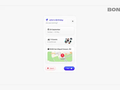 Event Planning design concept. bont design illustration minimalistic mobile product design ui ux