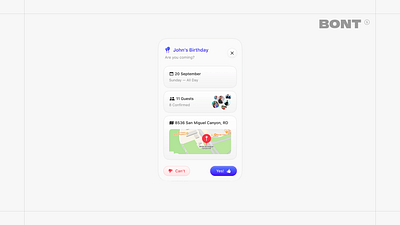 Event Planning design concept. bont design illustration minimalistic mobile product design ui ux