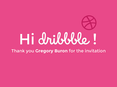 Hi dribbble ! debut