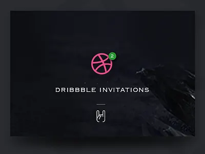 Invites dribbble invitation