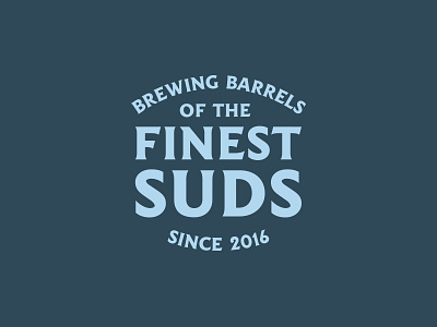 Suds badge beer brewery suds vector